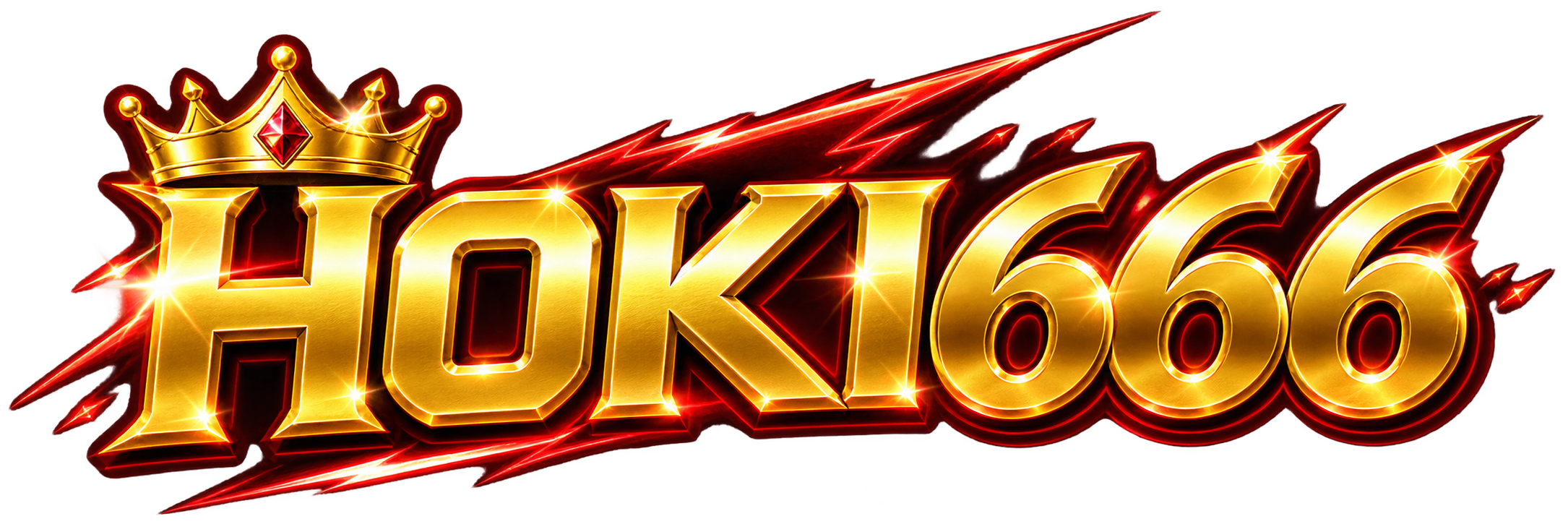 HOKI666 Neon Logo